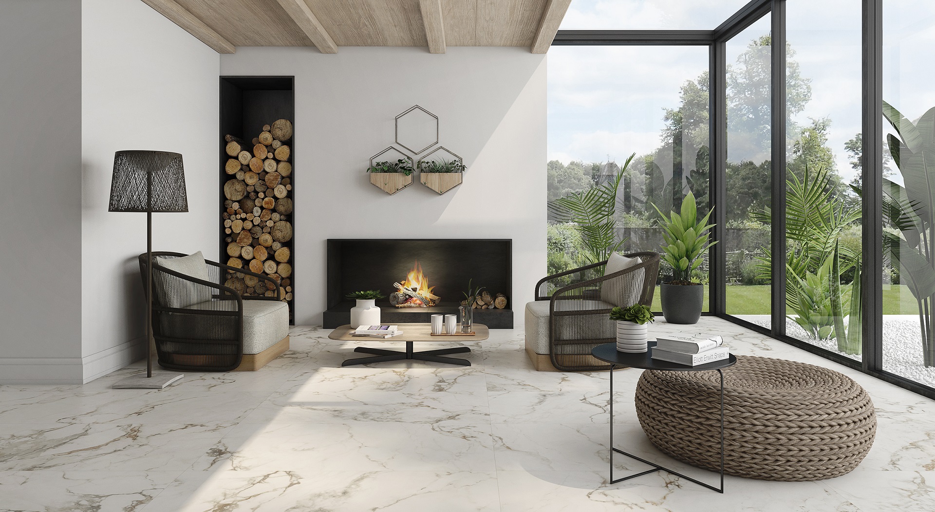 Placa ceramica BELLAGIO 60X120 - Navarti